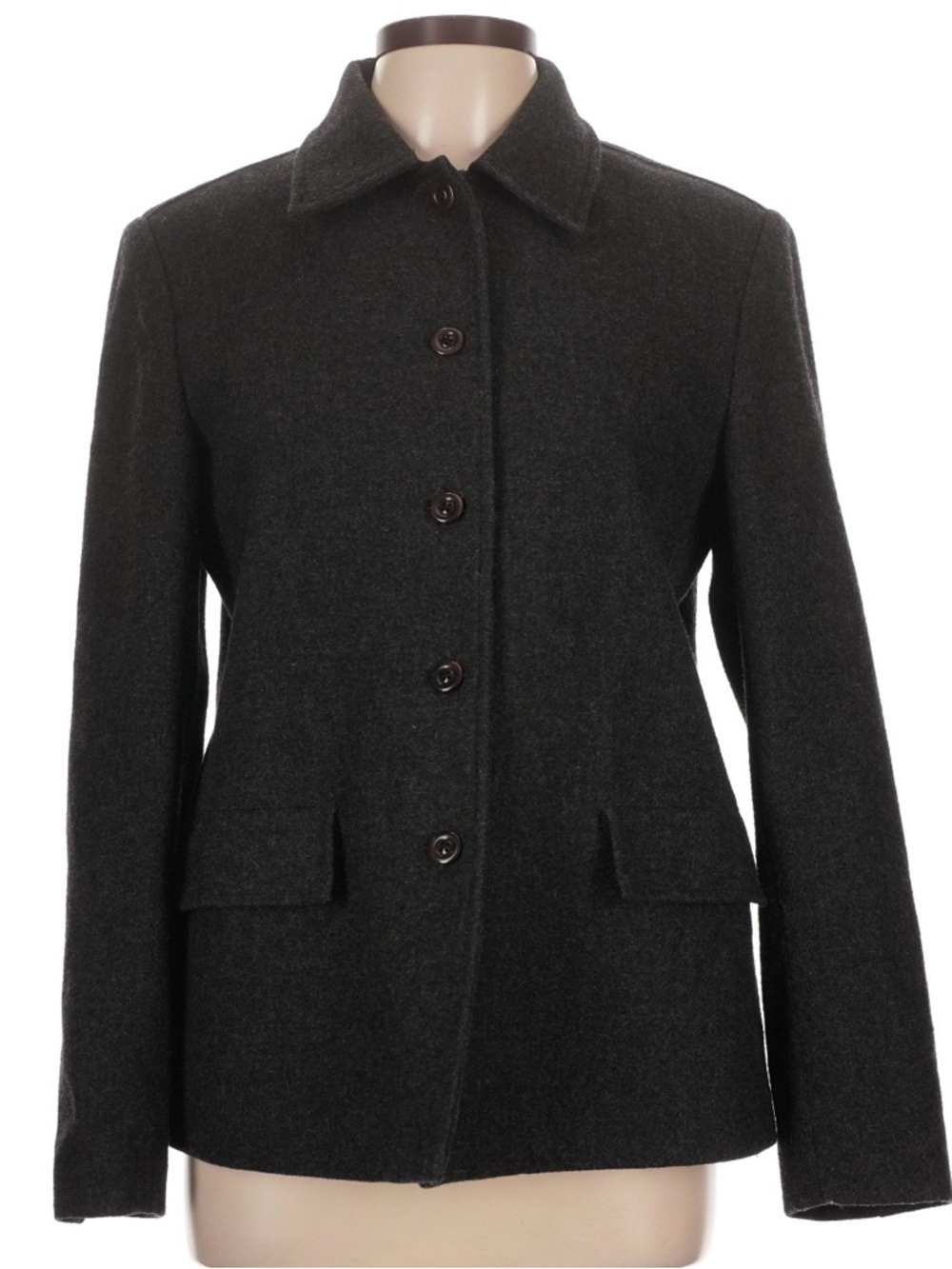 GAP Charcoal Women's Pea Coat NWOT